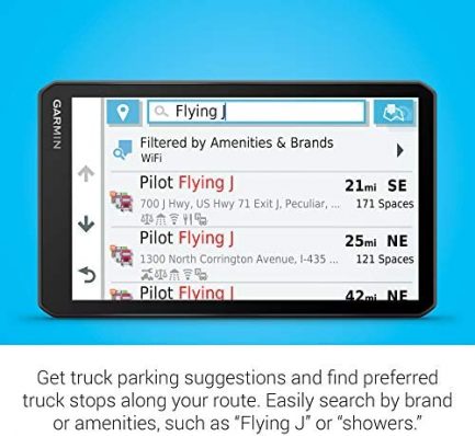 Garmin dezl OTR700, 7-inch GPS Truck Navigator, Easy-to-read Touchscreen Display, Custom Truck Routing and Load-to-dock Guidance, 7 Inch 6