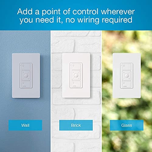51ltqlJWZTS._AC_.jpg Lutron Pico Smart Remote Control for Caséta Smart Dimmer Switch | PJ2-3BRL-WH-L01R | White 6