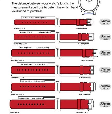 GadgetWraps 20mm Gizmo Watch Silicone Watch Band Strap with Quick Release Pins – Compatible with Gizmo Watch, Samsung, Pebble – 20mm Quick Release Watch Band (Red, 20mm) 6