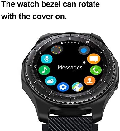 Case Compatible Samsung Galaxy Watch 46mm, NaHai TPU Slim Plated Case Shock-Proof Cover All-Around Protective Bumper Shell for Galaxy Watch 46mm SM-R800 Smartwatch, (Not Galaxy Watch 4 Classic 46mm) 6