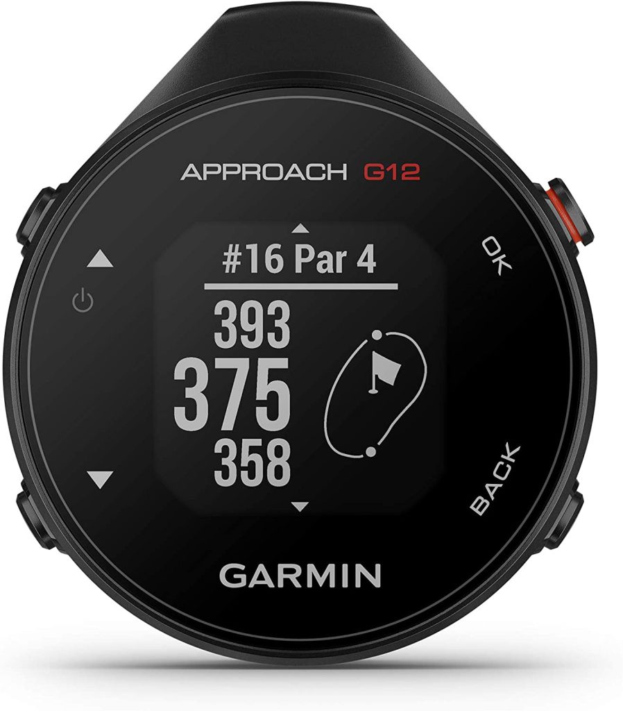 Garmin Approach G12, Clip-on Golf GPS Rangefinder, 42k+ Preloaded Courses, 010-02555-00 1