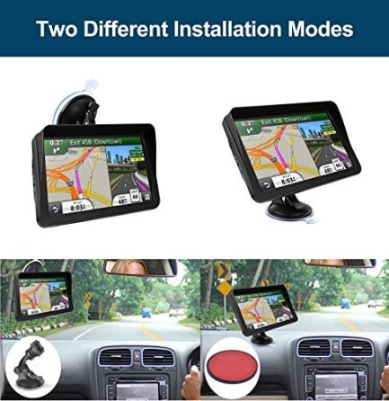GPS Navigation for Car,Latest 2023 Map, 9 inch Touch Screen Real Voice Spoken Turn-by-Turn Direction Reminding Navigation System for Cars, GPS Satellite Navigator with Free Lifetime Map Update 6