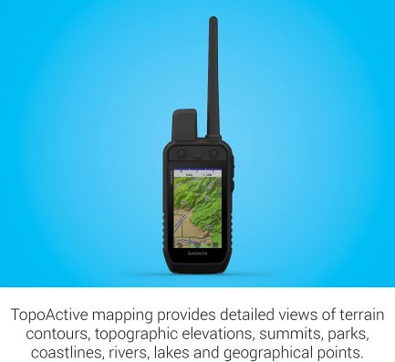 Garmin Alpha 200 Handheld, Simple, Accessible and Fast Tracking and Training for Your Dogs, Sunlight-readable 3.5" Capacitive Touchscreen 6