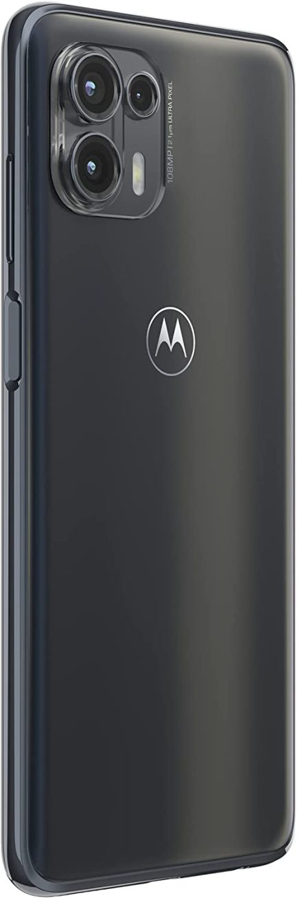 Motorola Edge 20 Lite 5G + 4G (128GB + 8GB) NFC 108Mp Triple Camera Factory GSM Unlocked (Not Verizon Boost At&t H2o) + (w/Fast Car Charger) (Electric Graphite) 5
