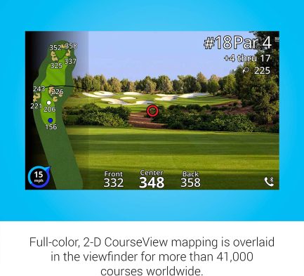 Garmin Approach Z82, Golf GPS Laser Range Finder, Accuracy Within 10” of The Flag, 2-D Course Overlays 4