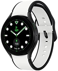 SAMSUNG Galaxy Watch 5 Golf Edition, 44mm Bluetooth Smartwatch w/ Body, Health, Fitness and Sleep Tracker, Improved Battery, Enhanced GPS Tracking, US Version, Gray Bezel w/Two-Tone Band 1