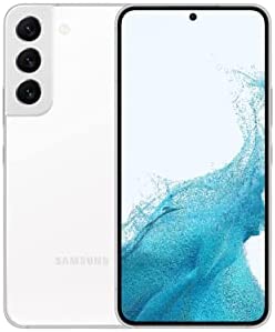 Samsung Galaxy S22 Smartphone, Factory Unlocked Android Cell Phone, 256GB, 8K Camera & Video, Brightest Display, Long Battery Life, Fast 4nm Processor, US Version, Phantom White (Renewed) 1
