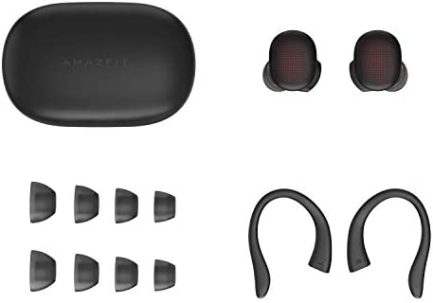 Amazfit PowerBuds True Wireless Bluetooth Earbuds in-Ear Headphones for iPhone Android, Waterproof Earphones with Microphone, Heart Rate Monitoring, Noise Canceling, Sports Sound System, Black 15