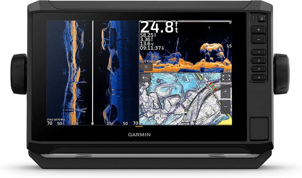 Garmin ECHOMAP UHD2 93sv with GT56 Transducer, 9" Touchscreen Chartplotter, Garmin Navionics+ U.S. Inland 1