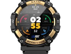 LOKMAT ATTACK 2 Pro Smartwatch 139 TFT LCD Gold