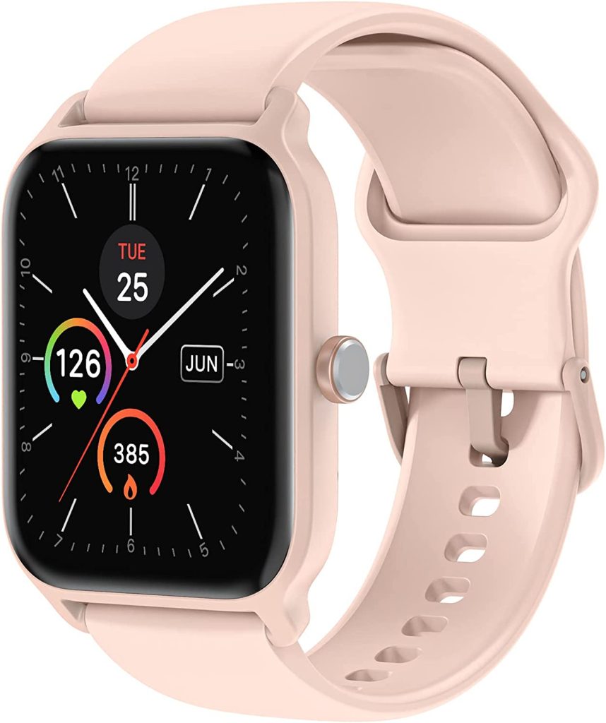 TOOBUR Smart Watch Alexa Built-in, 1.8" IP68 Waterproof Fitness Tracker with Heart Rate/Blood Oxygen/Sleep Tracker/100+ Sport Modes/Answer & Make Calls, Fitness Watch for Women Compatible Android iOS 1