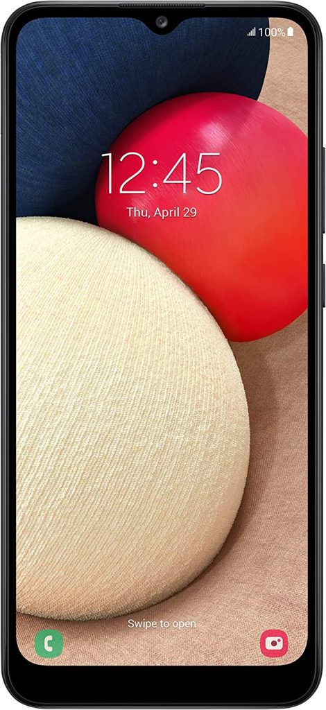 TracFone Samsung Galaxy A02s Prepaid Smartphone (Locked) - Black - 32GB - Sim Card Included 1