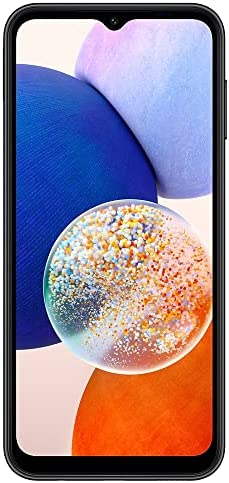 SAMSUNG Galaxy A14 5G + 4G LTE (128GB + 4GB) Unlocked Worldwide (Only T-Mobile/Mint/Tello USA Market) 1 Year Warranty Latin America 6.6" 50MP Triple Camera + (15W Wall Charger) (Black) 2