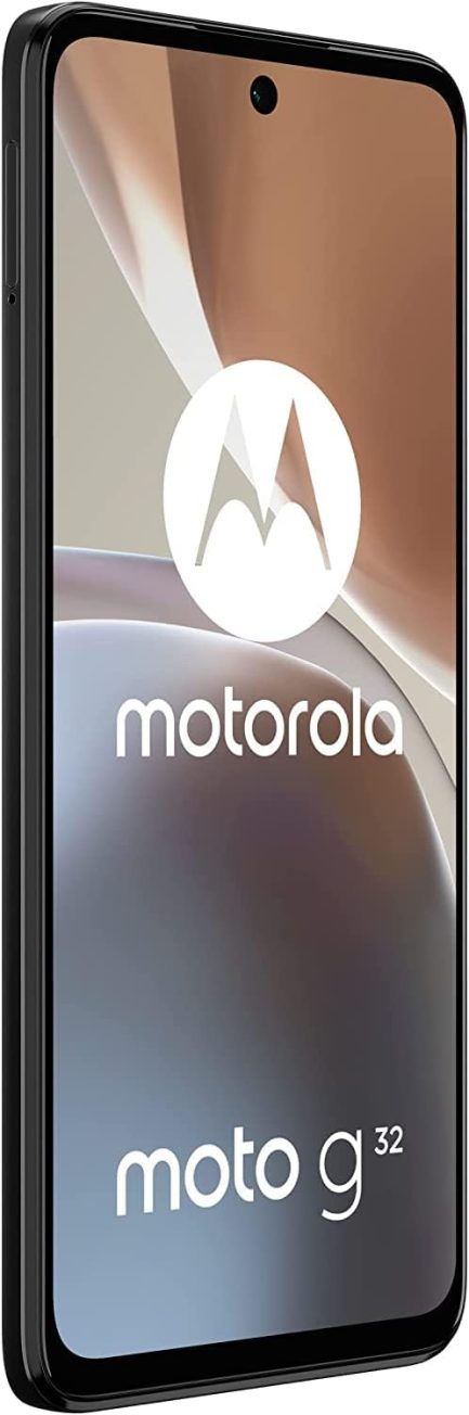 Motorola Moto G32 4G LTE 128GB + 4GB Unlocked Global (ONLY Tmobile/Metro/Mint/Tello USA Market) 50MP Triple Camera + (Fast Car Charger Bundle) (Satin Silver) 3
