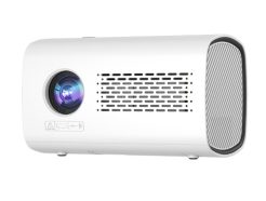 T100 720P Mini Projector with WiFi6 Support 150in Display Same Screen Technique Movie Projector