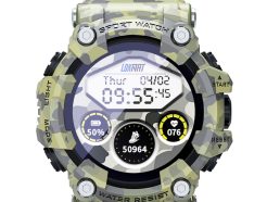 LOKMAT ATTACK Bluetooth Smartwatch 128 inch TFT Touch Screen Green