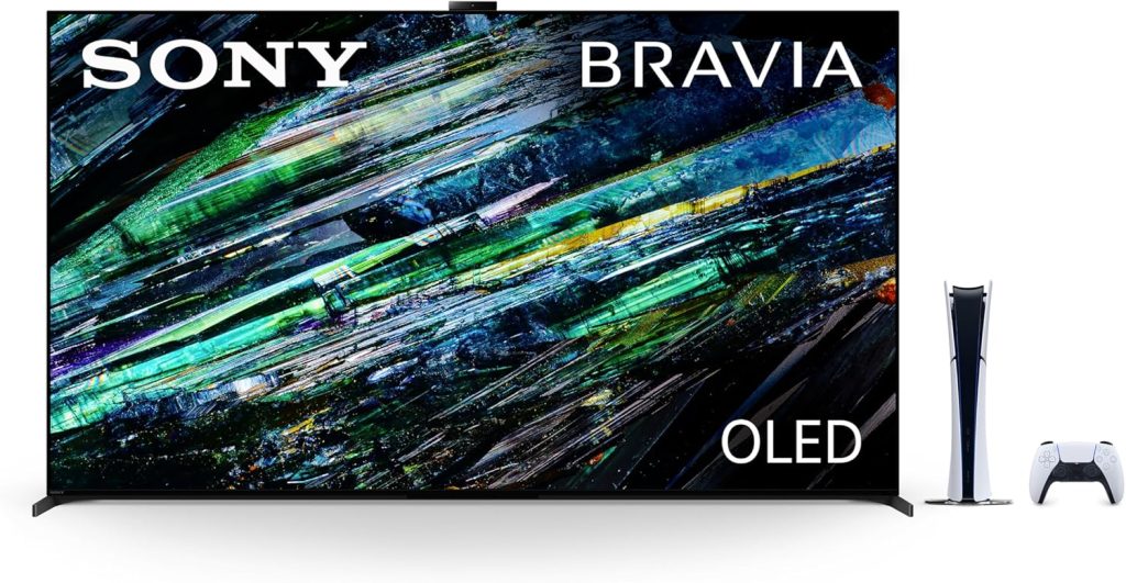 Sony QD-OLED 65 inch BRAVIA XR A95L Series 4K Ultra HD TV: Smart Google TV & PlayStation 5 Digital Edition Console (Slim) 1