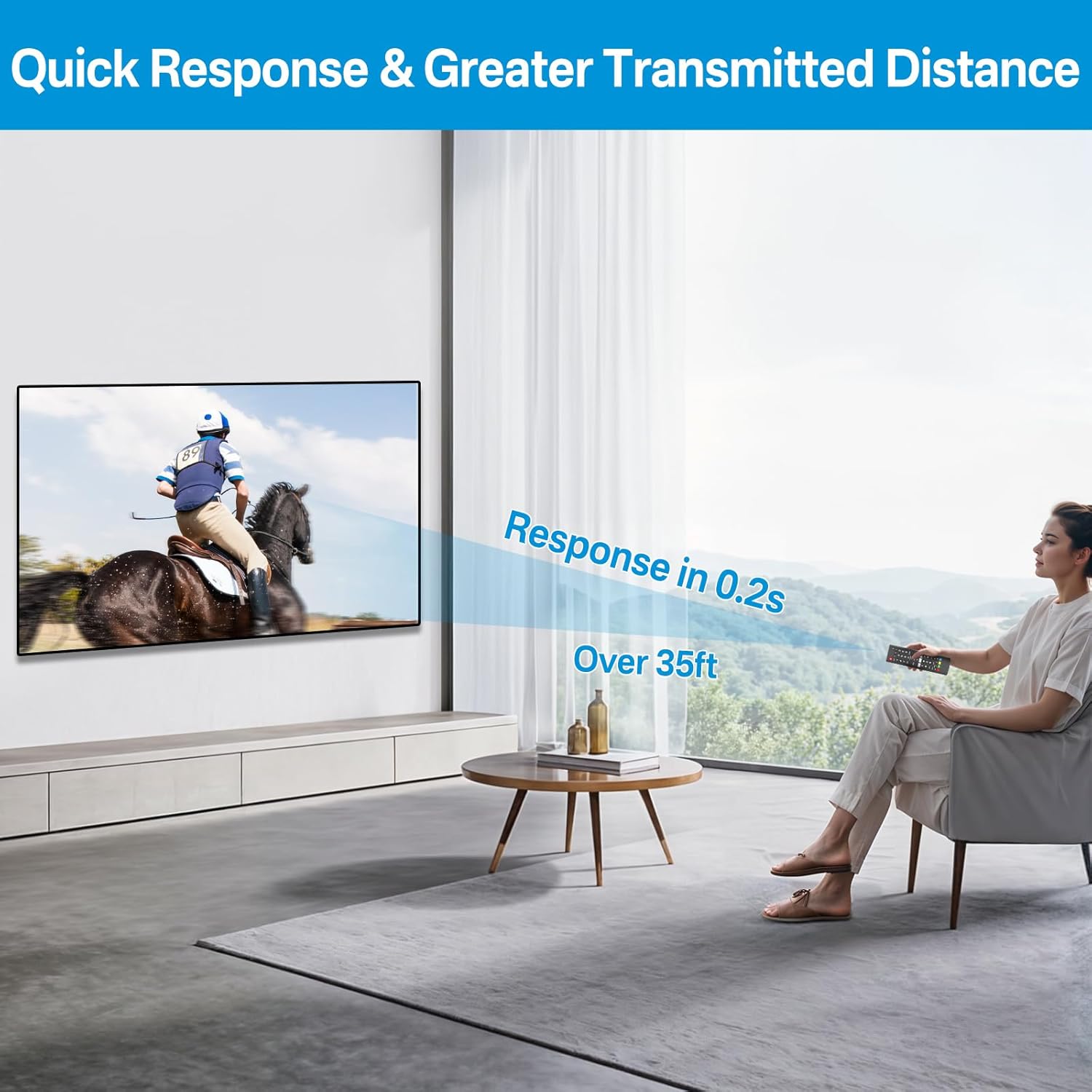 71tnfBIy1L._AC_SL1500_.jpg Rimous Remote Compatible with LG TV Remote Control (All Models) for All Smart TV LCD LED 3D AKB75375604 AKB75095307 AKB75675304 Remote Control for LG Remote Replacement Wr Holder & Battery 6