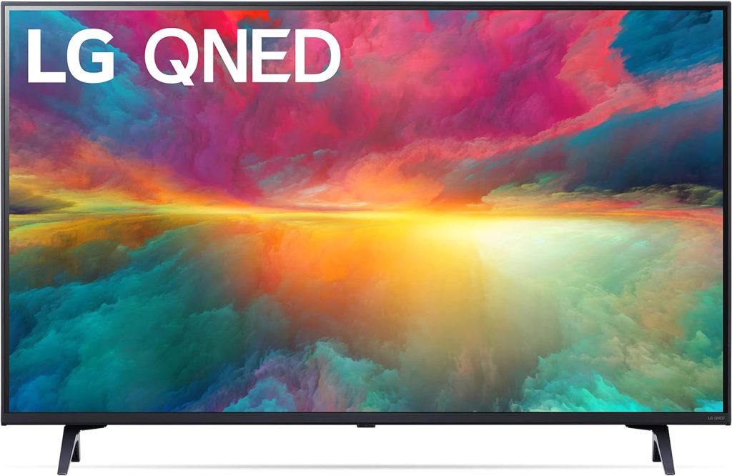 LG QNED75 Series 43-Inch Class QNED Mini-LED Smart TV 43QNED75URA, 2023 - AI-Powered 4K TV, Alexa Built-in, Black 1