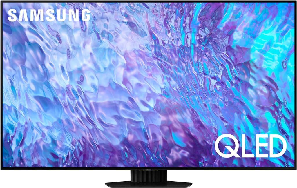 SAMSUNG 75-Inch Class QLED 4K Q80C Series Quantum HDR+, Dolby Atmos Object Tracking Sound Lite, Direct Full Array, Q-Symphony 3.0, Gaming Hub, Smart TV with Alexa Built-in (QN75Q80C, 2023 Model) 1
