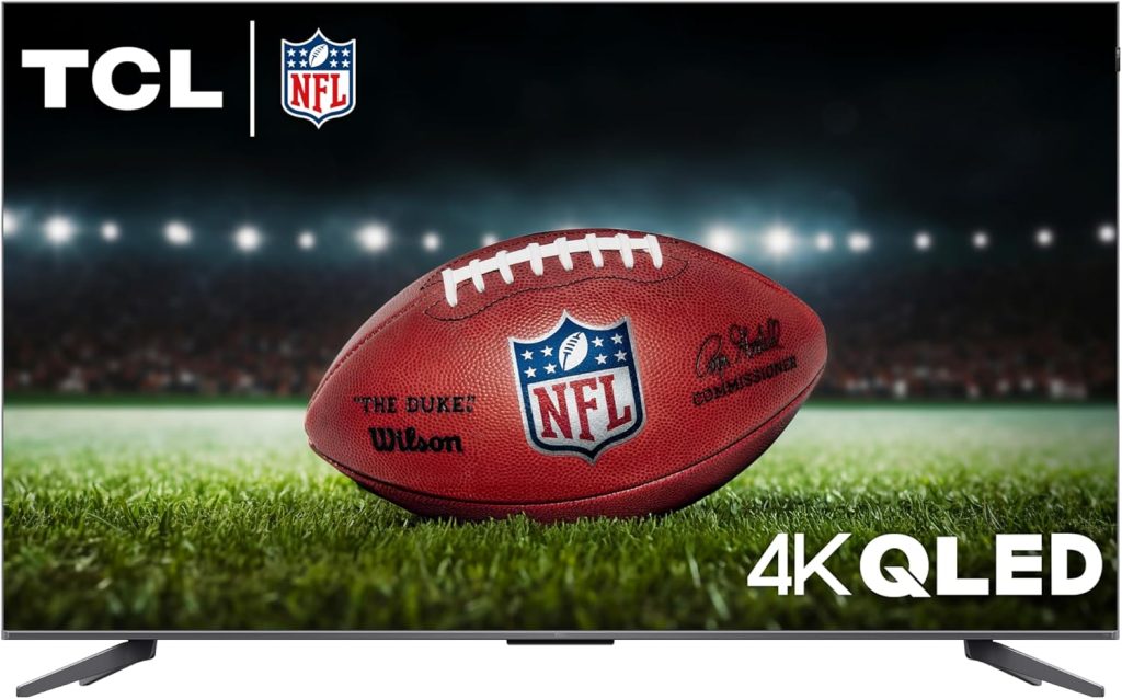 TCL 75-Inch Class Q68 QLED 4K Smart TV with Fire TV (75Q681F, 2024 Model) Dolby Vision, HDR, Dolby Atmos, Alexa Built-in with Voice Remote, Apple Airplay 2 Compatibility, Streaming Television 1