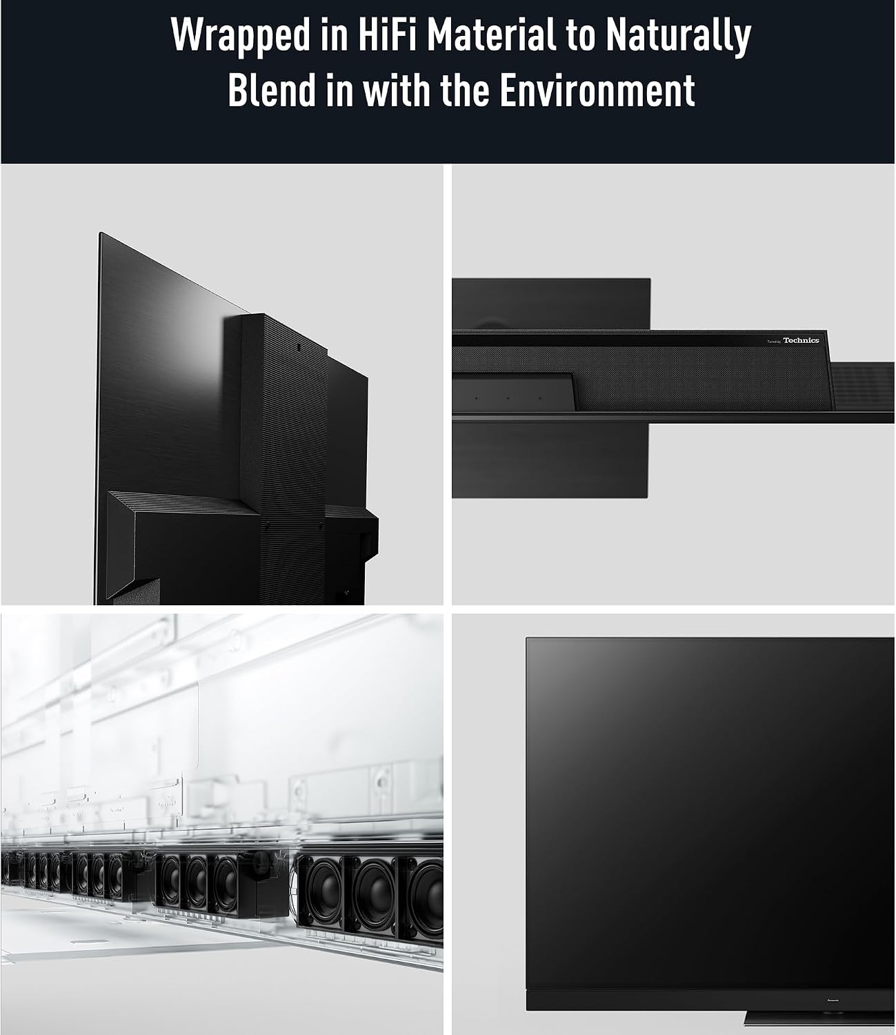 panasonic z8 series (2025) 77 inch oled 4k ultra hd smart fire tv, dolby vision iq, hdr10+ adaptive, 144hz refresh rate, hands free alexa 77z8bap