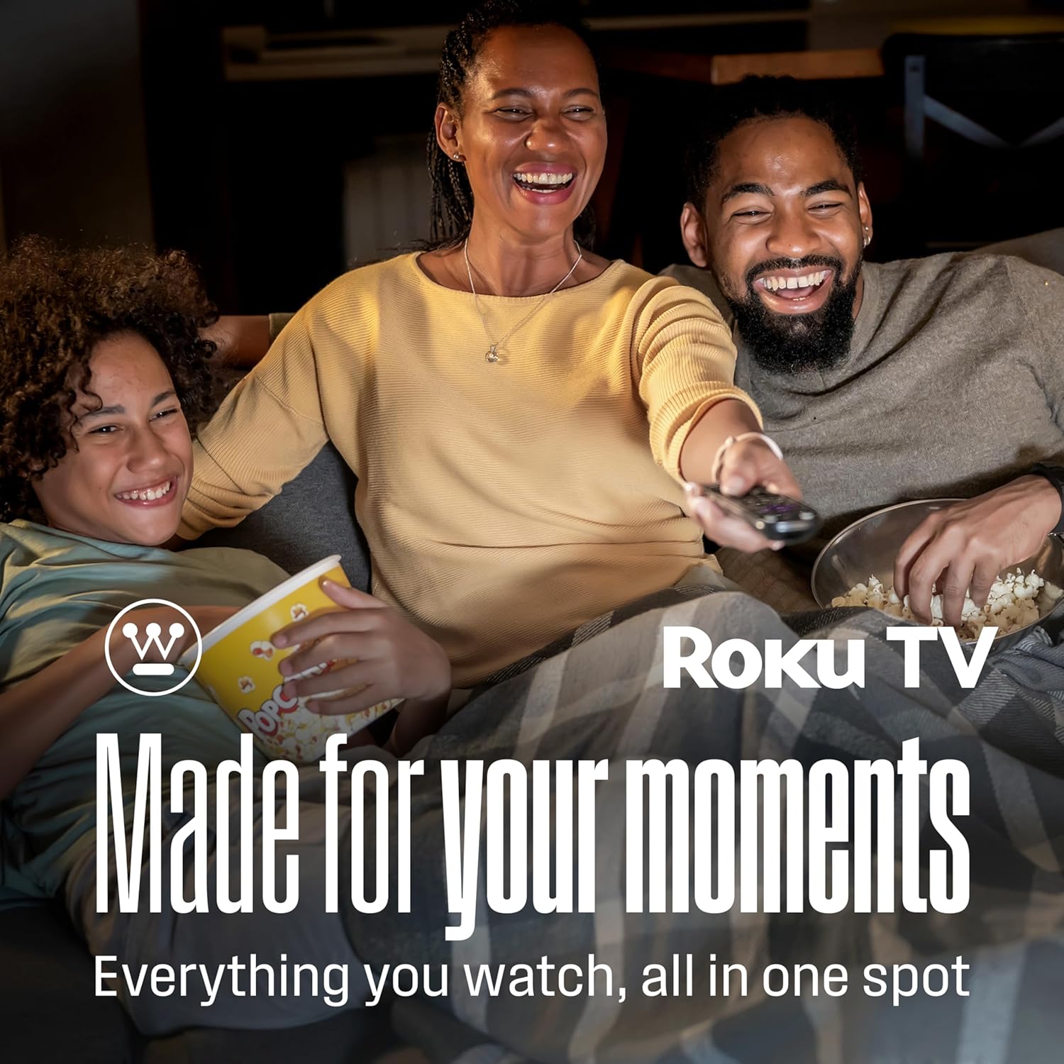 Westinghouse 50 Inch Mini LED 4K UHD Roku TV, Dolby Vision HDR, QLED Quantum Color, Local Dimming, MEMC Motion, Apple HomeKit & AirPlay 2 - Image 3