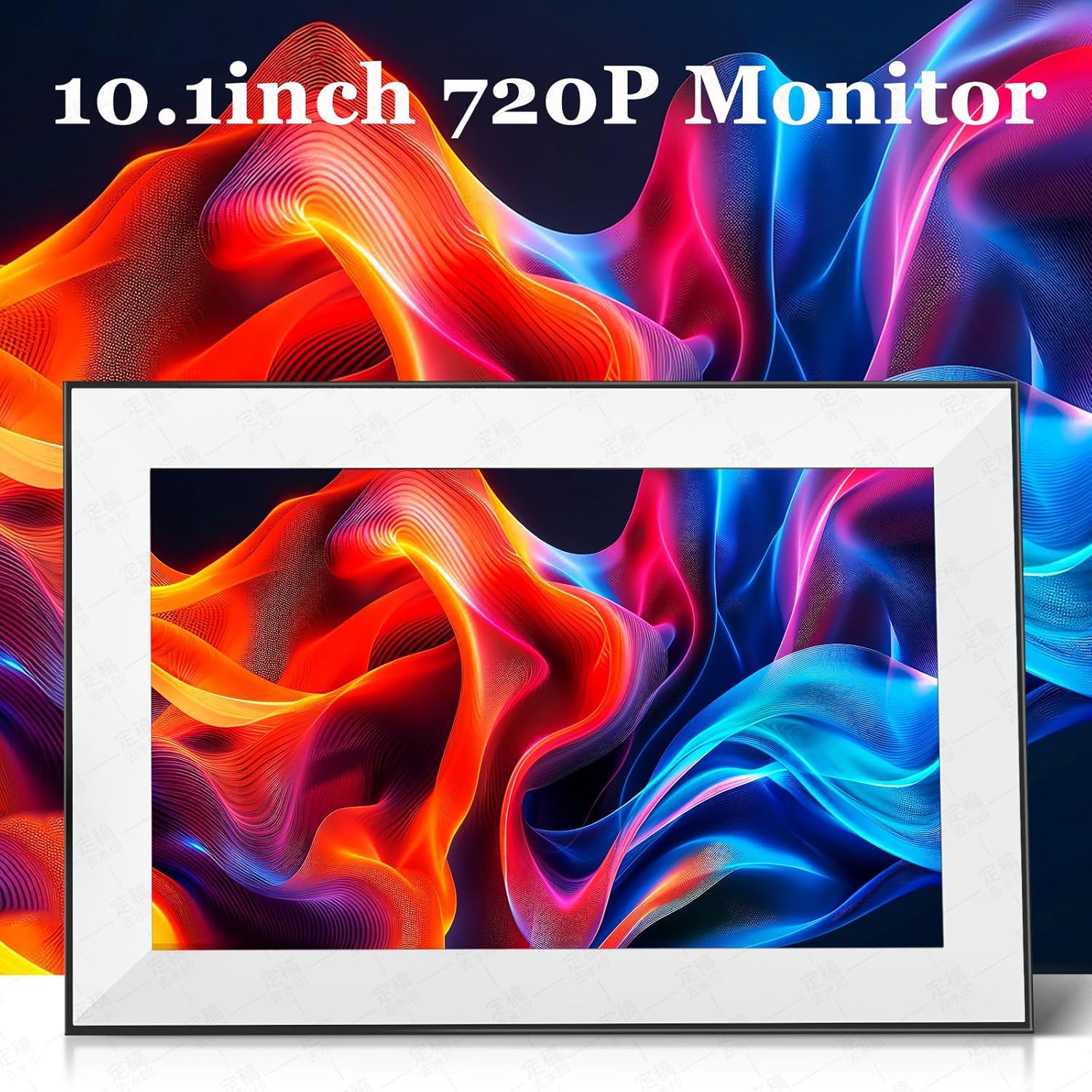 Portable TV,Small TV with Touchscreen LCD Monitor,Built in Apps,Support SD,WiFi,Bluetooth,USB, HDMI Input,Mini Smart TV Design for Home, Kitchen, RV, and Travel Use - Image 3