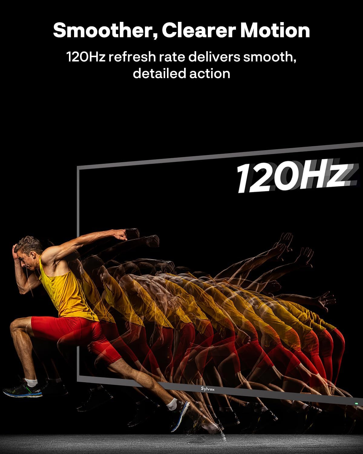 SYLVOX 75 inch Outdoor Mini-LED QLED TV, 4K Ultra HD Smart Google TVs, 2000 Nits Full Sun, Anti-Glare Screen, 120Hz Refresh Rate, IP55 Waterproof, Dual 30W Dolby Atmos Speaks (Cinema/2025) - Image 6