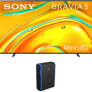 Sony K98XR50 98 Inch Bravia Mini LED 4K HDR TV with an Austere 5S-PS4-US1 4-Outlet Power (2025)