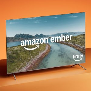 Amazon Ember 50" QLED Series with Fire TV (newest model), 4K Ultra HD smart TV, HDR10+, Dolby Vision, Dolby Audio, quad-core processor, find shows faster with Alexa+