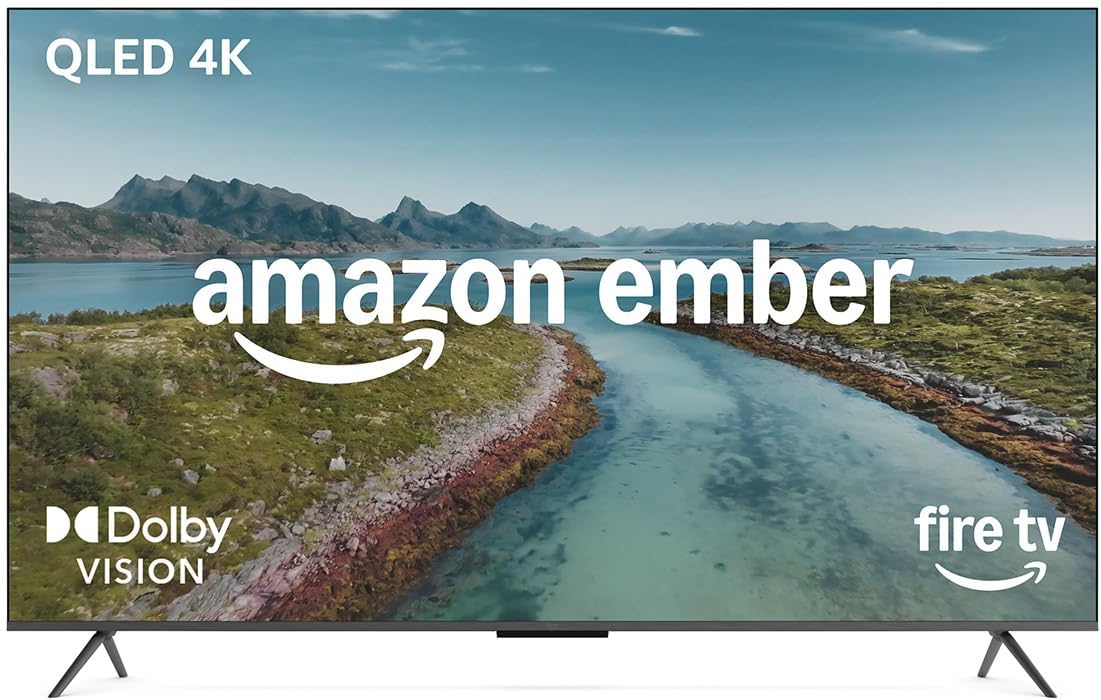 Amazon Ember 50" QLED Series with Fire TV (newest model), 4K Ultra HD smart TV, HDR10+, Dolby Vision, Dolby Audio, quad-core processor, find shows faster with Alexa+ - Image 2