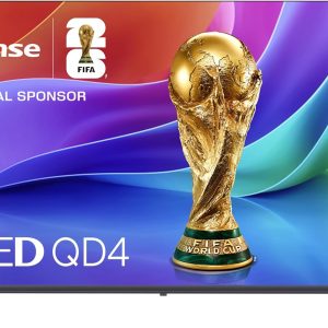 hisense 40 inch class qd4 series hi qled fhd smart vidaa tv (40qd4sv, 2026 model) – hi qled color, dts virtual:x sound, vidaa smart os, alexa built in, airplay & homekit