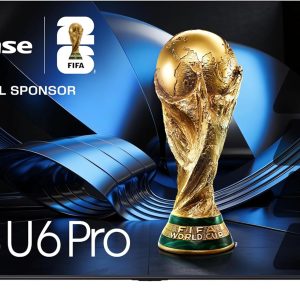 hisense 75" u6 pro series mini‑led uled 4k uhd hdr gaming ai smart fire tv (75u6sf pro, 2026 new) – hi qled, native 144hz, motion rate 480, dolby vision iq · atmos, hdr10+, glare free, alexa+