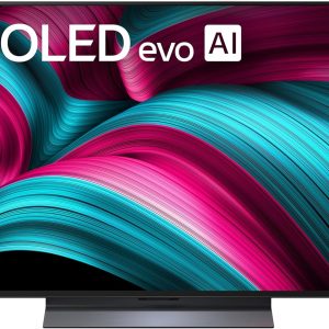 LG 48-Inch Class OLED evo AI 4K C5 Series Smart TV w/Dolby Atmos, Dolby Vision, HDR10, AI Super Upscaling 4K, Filmmaker Mode, Wow Orchestra, Alexa Built-in (OLED48C5PUA, 2025)