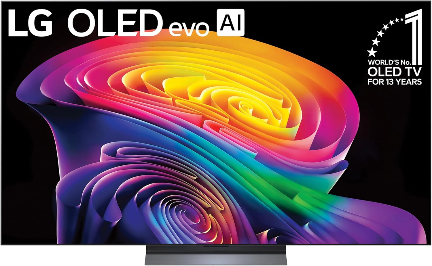 lg 65 inch class oled evo ai 4k c6 series smart tv w/dolby atmos, dolby vision, hdr10, ai super upscaling 4k, filmmaker mode, wow orchestra, compatible with alexa (oled65c6pua, 2026)