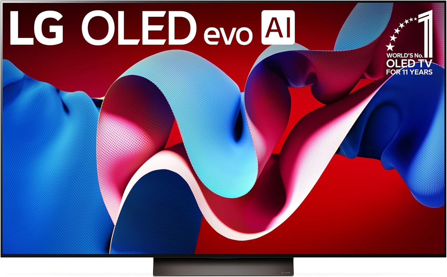 lg 65 inch class oled evo c4 series smart tv 4k processor flat screen with magic remote ai powered with alexa built in (oled65c4pua, 2024)