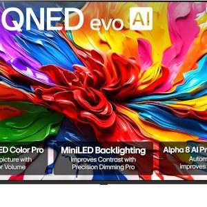 LG 75-Inch Class QNED evo AI QNED92A Series Mini LED 4K Smart TV w/Dolby Atmos, Dolby Vision, HDR10, AI Super Upscaling 4K, Filmmaker Mode, Wow Orchestra, Alexa Built-in (75QNED92AUA, 2025)