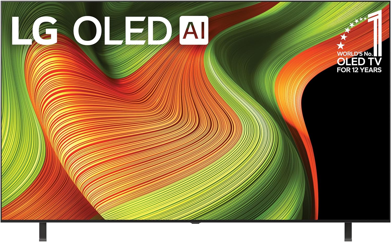 lg 83 inch class oled ai 4k b5 series smart tv w/dolby atmos, dolby vision, hdr10, ai super upscaling 4k, filmmaker mode, wow orchestra, alexa built in (oled83b5pua, 2025)