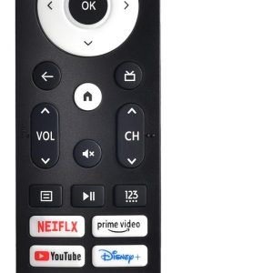 Replacement for Hisense TV Remote, Voice Control Compatible with Hisense QLED UHD Mini-LED ULED Smart Google TVs