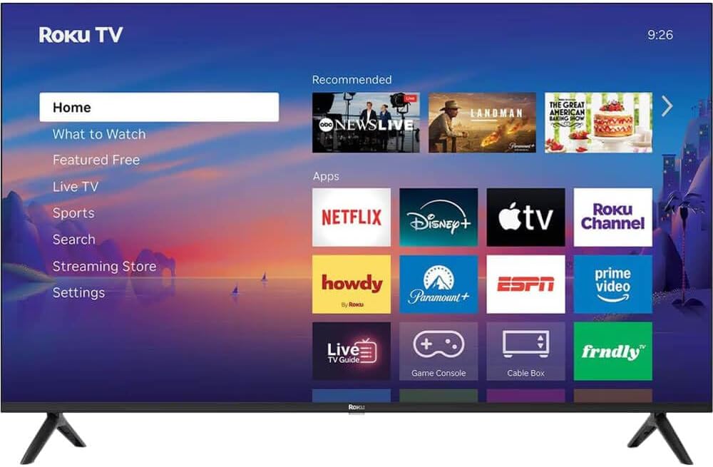 Roku 50 Inch Class Select Series 4K QLED Smart TV Quantum Dot HDR WiFi Voice Remote Streaming Television HDMI Cable Streaming Bundle 12 Month CPS Warranty - Image 2