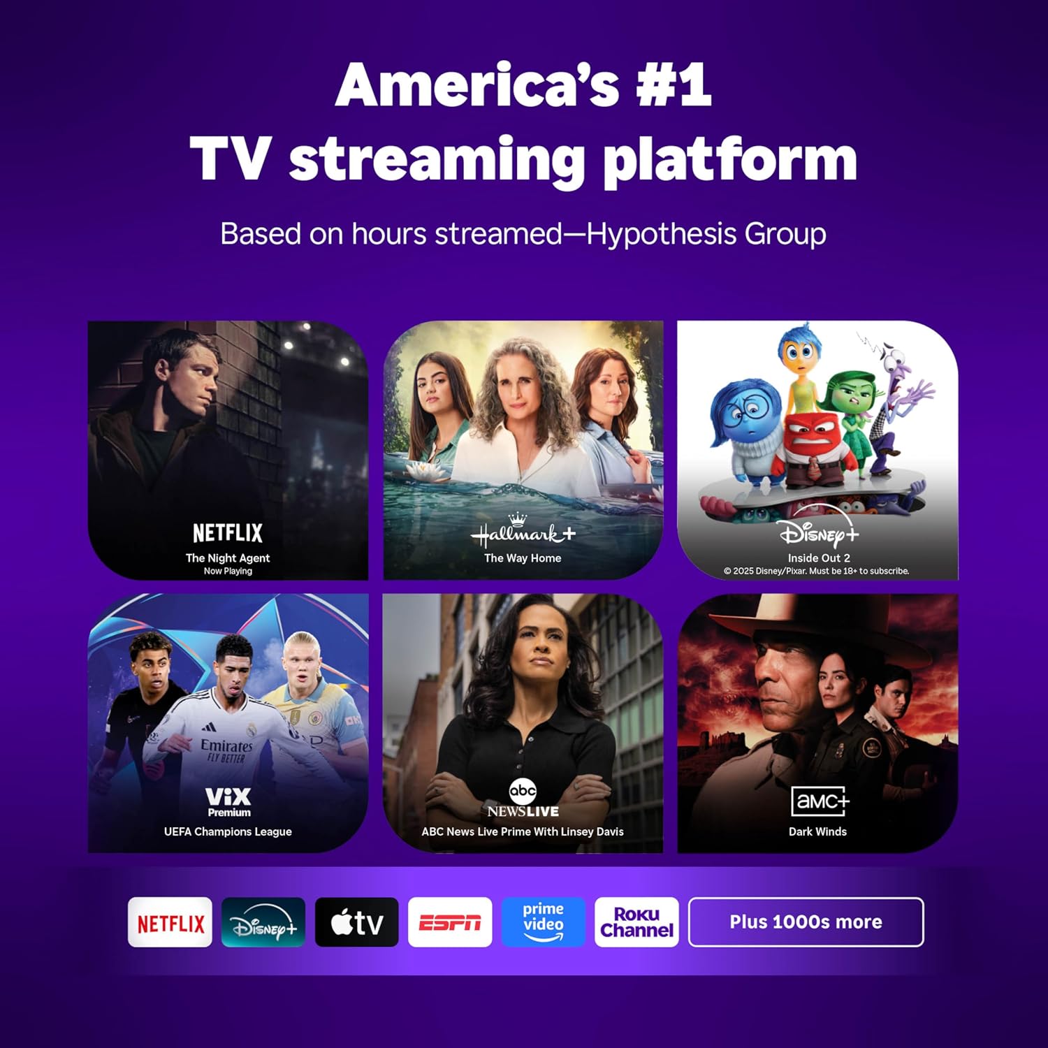 roku smart tv – 55 inch plus series, mini led tv – rokutv with enhanced voice remote – flat screen 4k qled television with dolby vision & wi fi for streaming live local news, sports