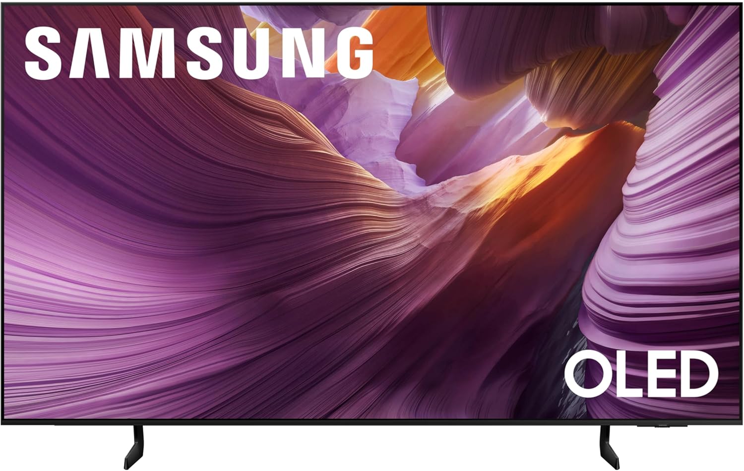 samsung qn55s85fafxza 55 inch oled hdr 4k smart tv with q symphony pro and 3 year amber protection plan (2025)