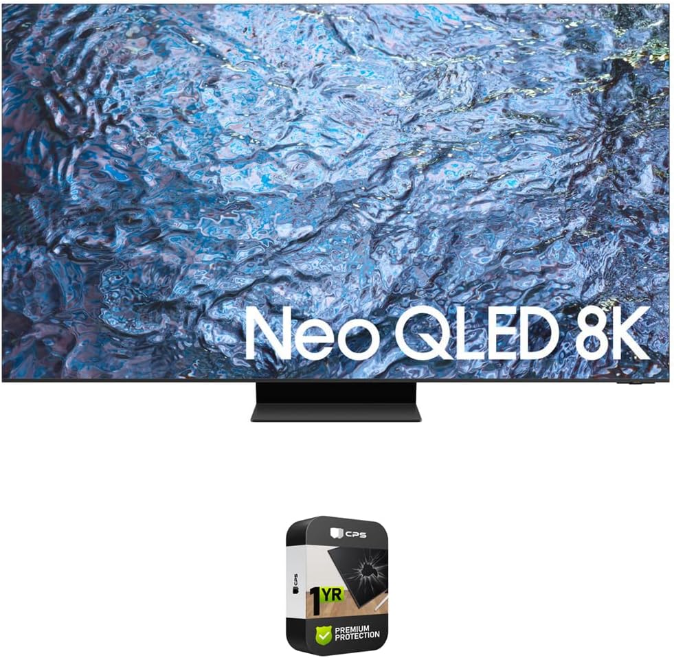 Samsung 75-in QN900C NEO QLED 8K TV - QN75QN900CFXZA (2023) + 1 Year Extended Warranty