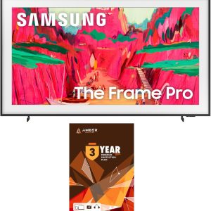 Samsung QN65LS03FWFXZA 65 Inch The Frame Wireless 4K Neo QLED TV with 3 Year Amber Protection Plan (2025)