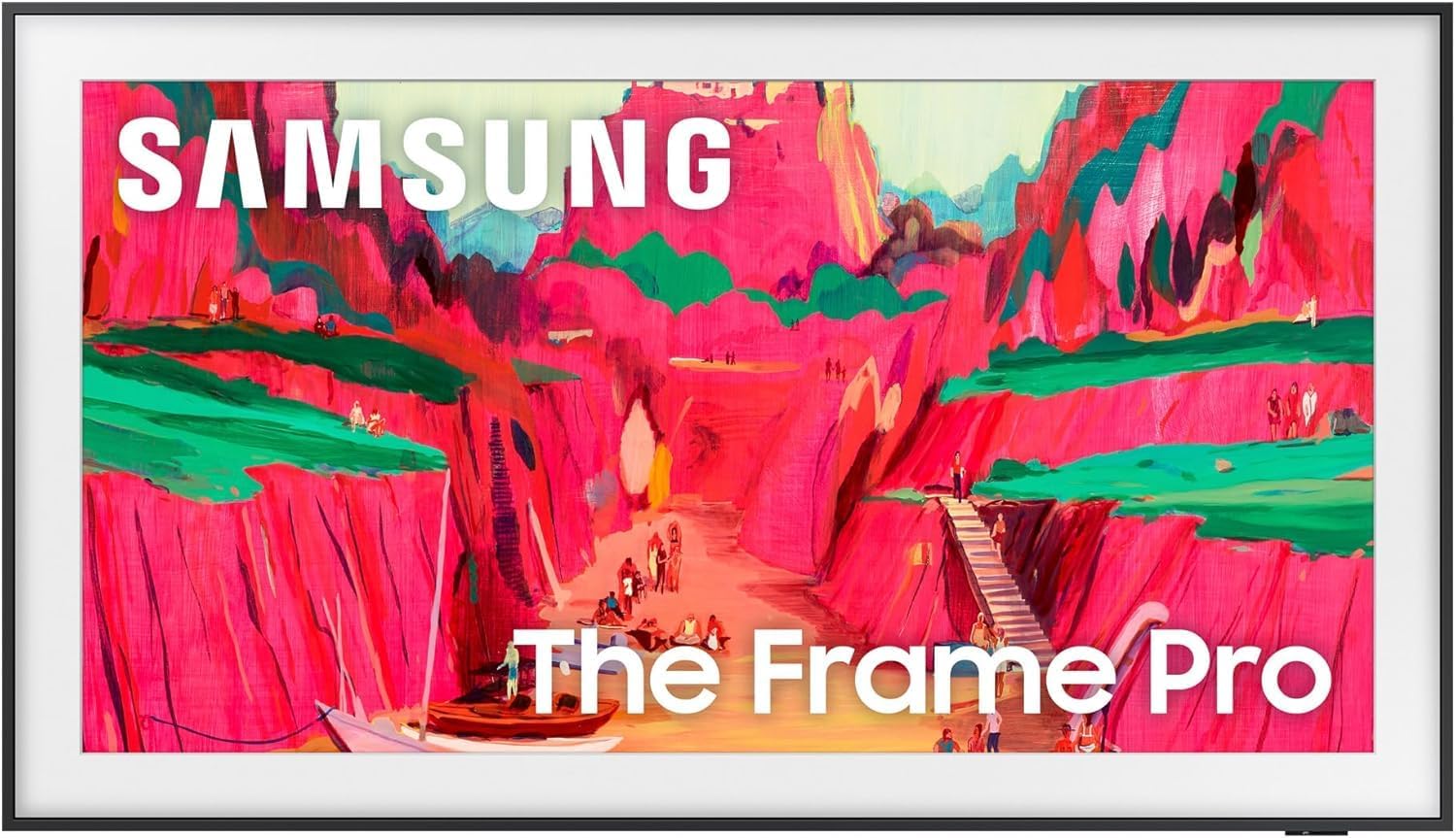 Samsung QN65LS03FWFXZA 65 Inch The Frame Wireless 4K Neo QLED TV with 3 Year Amber Protection Plan (2025) - Image 2