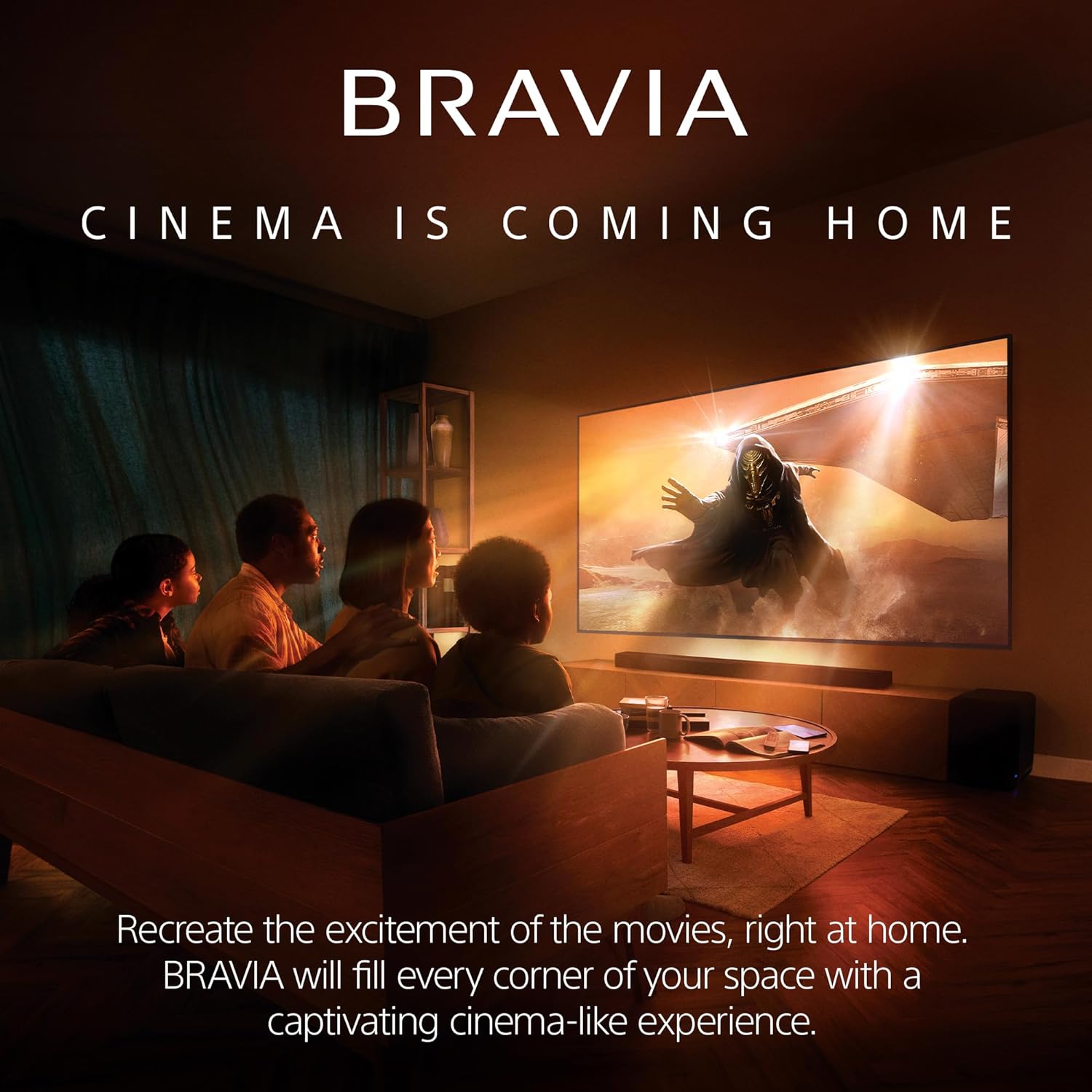 Sony BRAVIA 5 65 Inch TV, Mini LED, 4K Smart Google TV, XR Processor with AI Technology,120hz Television with Dolby Vision/Atmos, Exclusive Features for PlayStation®5, K-65XR50 - Image 2