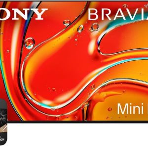 Sony K65XR70 BRAVIA 7 65 inch 4K HDR Smart QLED Mini-LED TV 2024 (Renewed) Bundle with 2 YR CPS Enhanced Protection Pack