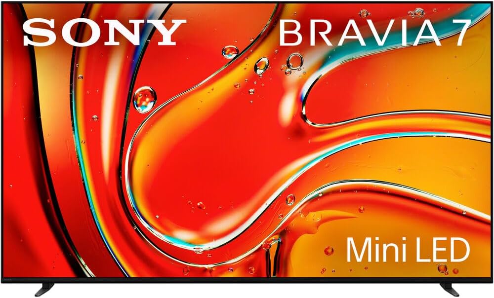 Sony K65XR70 BRAVIA 7 65 inch 4K HDR Smart QLED Mini-LED TV 2024 (Renewed) Bundle with 2 YR CPS Enhanced Protection Pack - Image 2