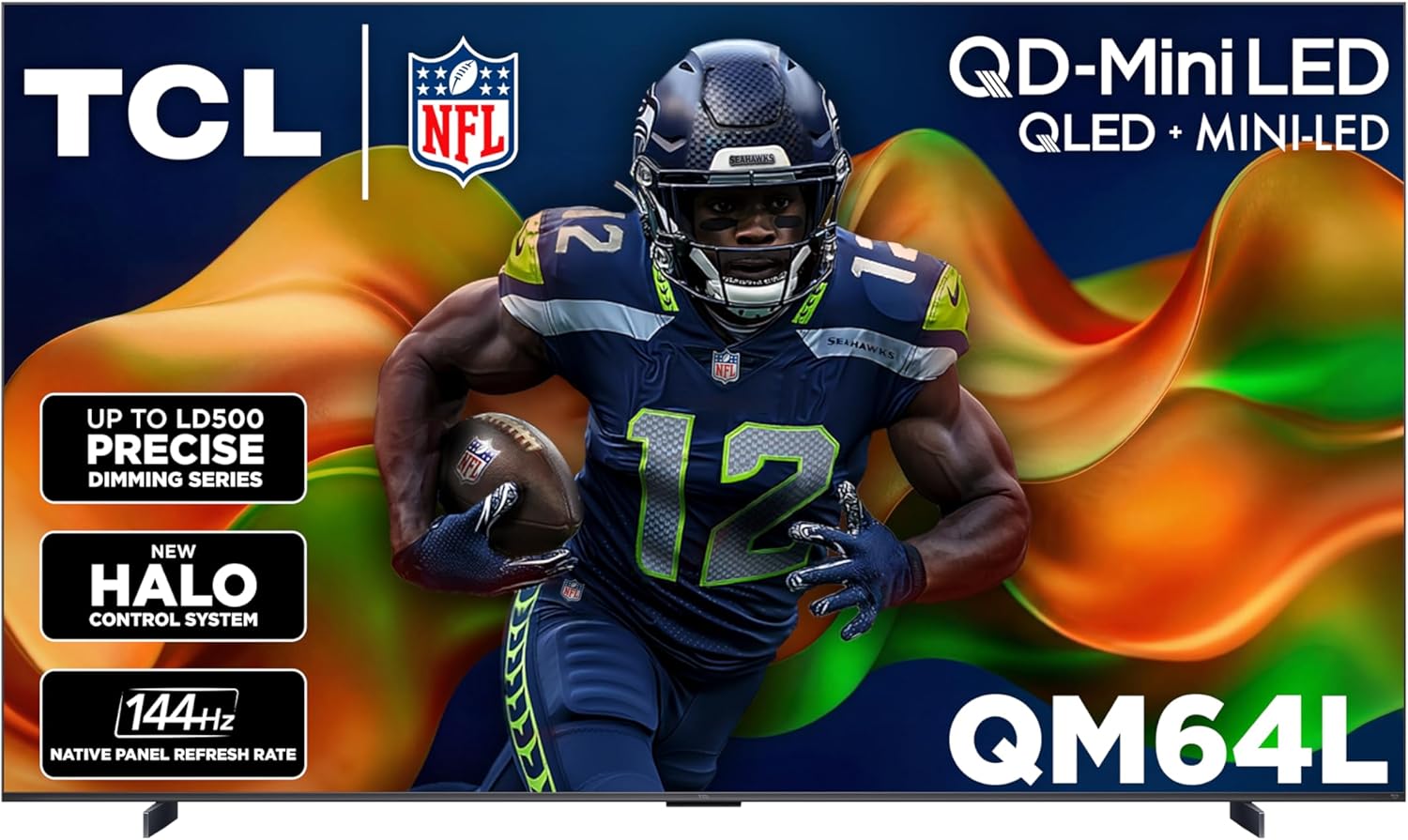 TCL Amazon Exclusive 98 Inch Class QM64L Series | Mini LED QLED 4K HDR Smart Fire TV | 98QM64L, 2026 Model | 120Hz-144Hz High Brightness, Dolby Atmos, Alexa+ Voice Remote AI Streaming Television
